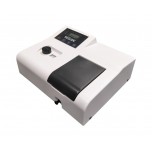 Espectrofotômetro com faixa UV-Visível de 195 a 1020nm, de feixe único